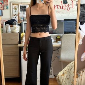 [SOLD] Black Lace Bralette